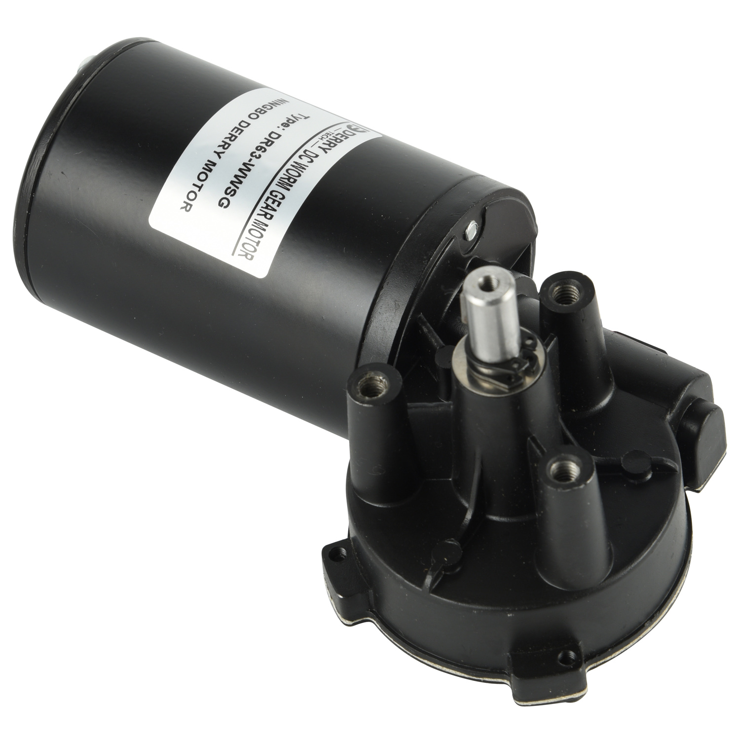 24V 12V DC WORM METAL GEAR MOTORS WITH ENCODER