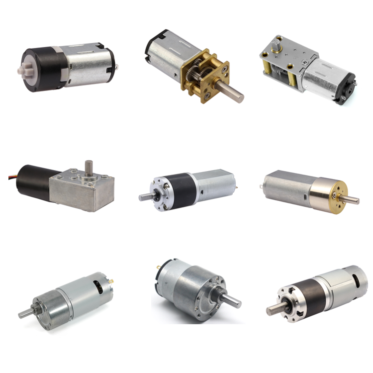 Custom DC Gear Motor 12V 24V 6V 3V 300 RPM 3000RPM High Torque Low Speed 10~42MM DC Motor With Gearbox For Sale