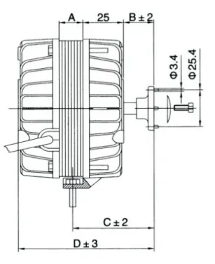 Electric Shaded Pole Motor 5