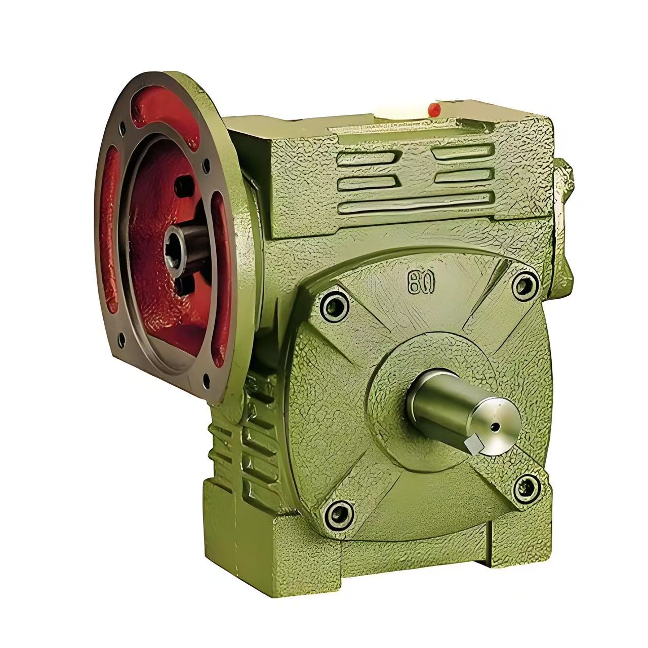 WPA Series 135/155/175 Variable Ratio Speed Reducer 90 Degree Right Angle Worm Drive Gearbox 3 Phase Motor Custom ODM Support
