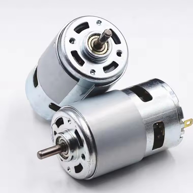 Customized High Torque High Speed 2500-22000RPM DC 3-24V RS 775 Electric Brushed Motor For Smart Home Electric Bicycle High