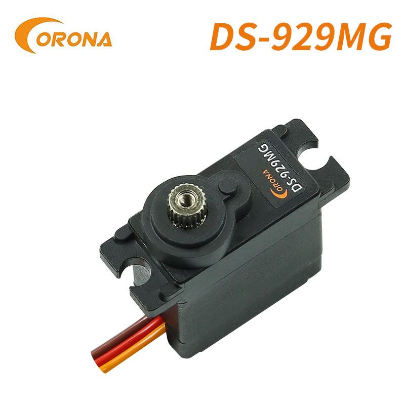 CORONA DS929MG Digital RC Micro Model Servo Metal Gear 2.2kg.cm 0.12sec 12.5g For RC Airplane Robot UAV Servo Motor