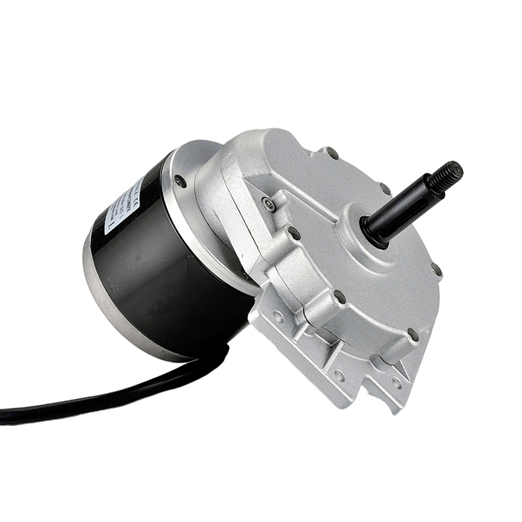 CE Certified ZY1016LZ 24V 250W Brushed DC Gear Motor High Torque for Wheelchair Electric Bicycle Fan Lawn Mower