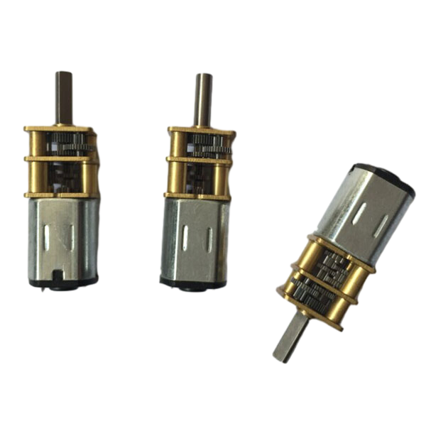 Industrial 12V 24V DC Spur Gear Motor Brush N20 DC Motor with Metal Gearbox