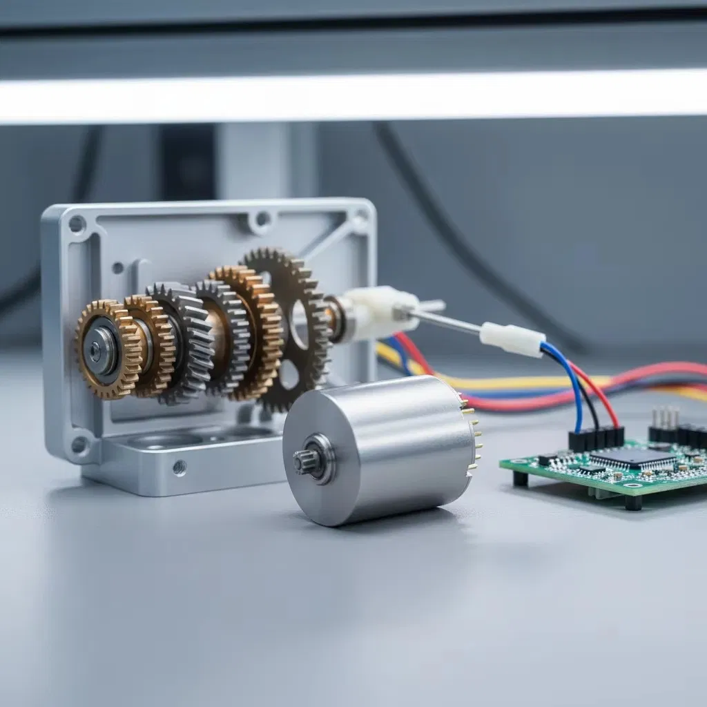 High Performance 12mm Coreless Brushless DC Motor for 10kg High Torque RC Servo &amp; Robotics