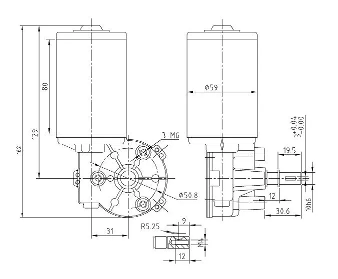 Motor Dimensions