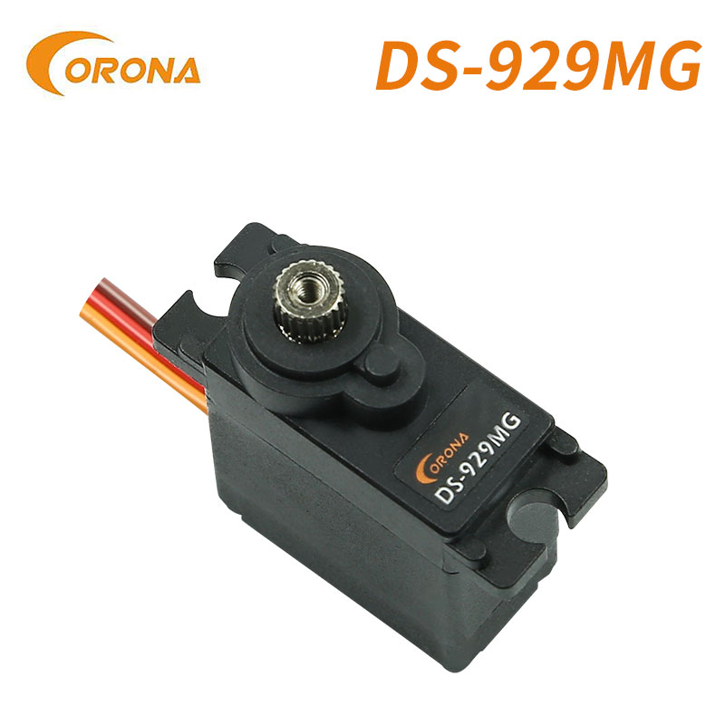 CORONA DS929MG Digital RC Micro Model Servo Metal Gear 2.2kg.cm 0.12sec 12.5g For RC Airplane Robot UAV Servo Motor