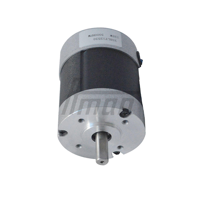 24V Brushless DC Motor Kit Electric Scooter Forklift Permanent Magnet 3000 RPM 125W 7A 0.4Nm Torque Series Wound 71mm Frame