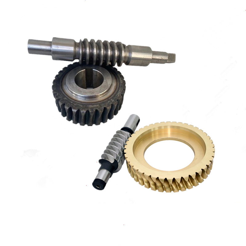 Worm Drive Set OEM Plain Nonstandard Wpae Worm Gear Box Brass Gear And Steel Motor Worm Gear Customized OEM Left 48volt Blm 0.2