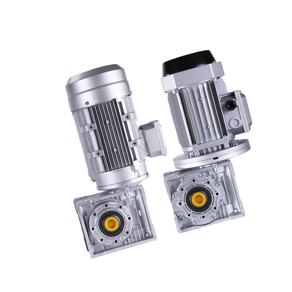 Geared Motor NMRV40 1:30 Worm Gear Speed Reducer Gearbox With 0.75HP Electric Motor High Quality Product