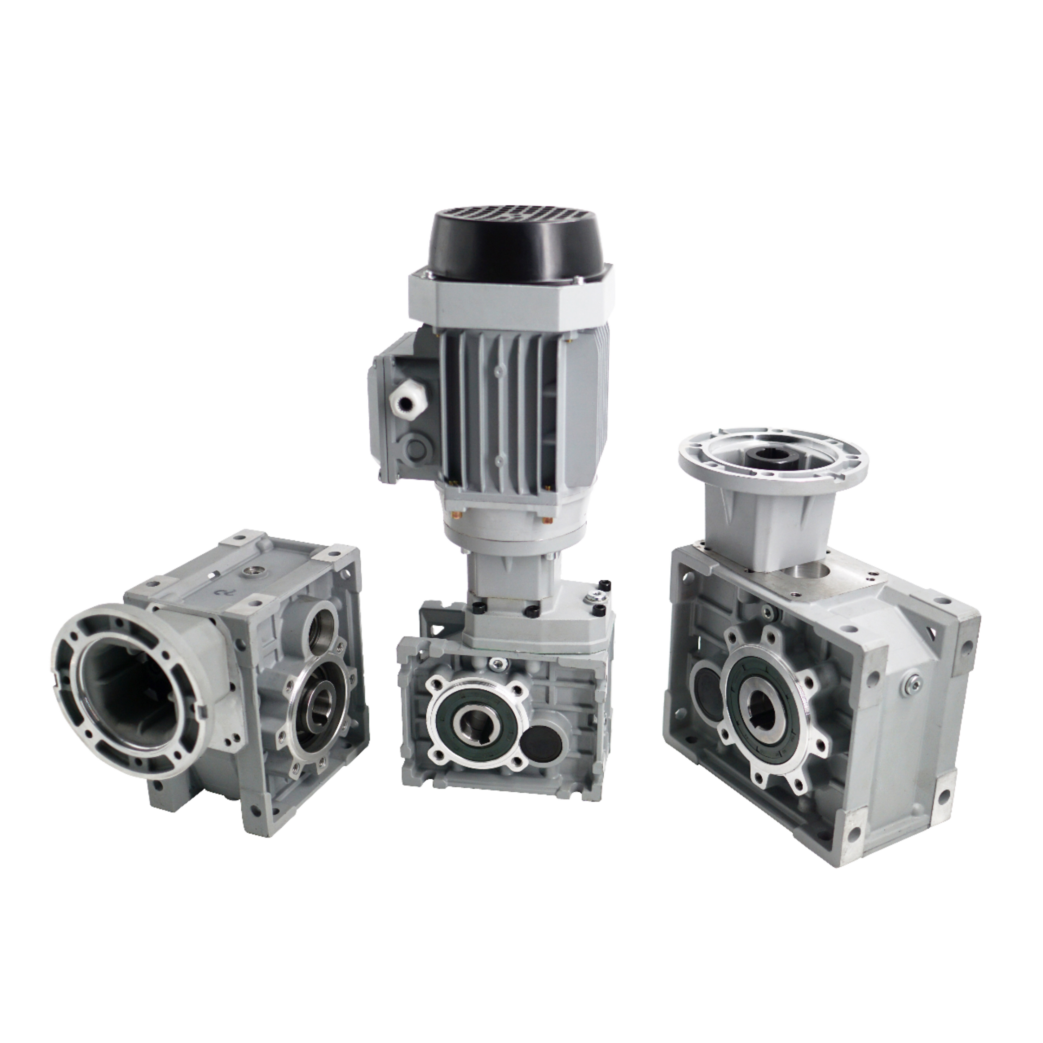 Geared Motor NMRV40 1:30 Worm Gear Speed Reducer Gearbox With 0.75HP Electric Motor High Quality Product