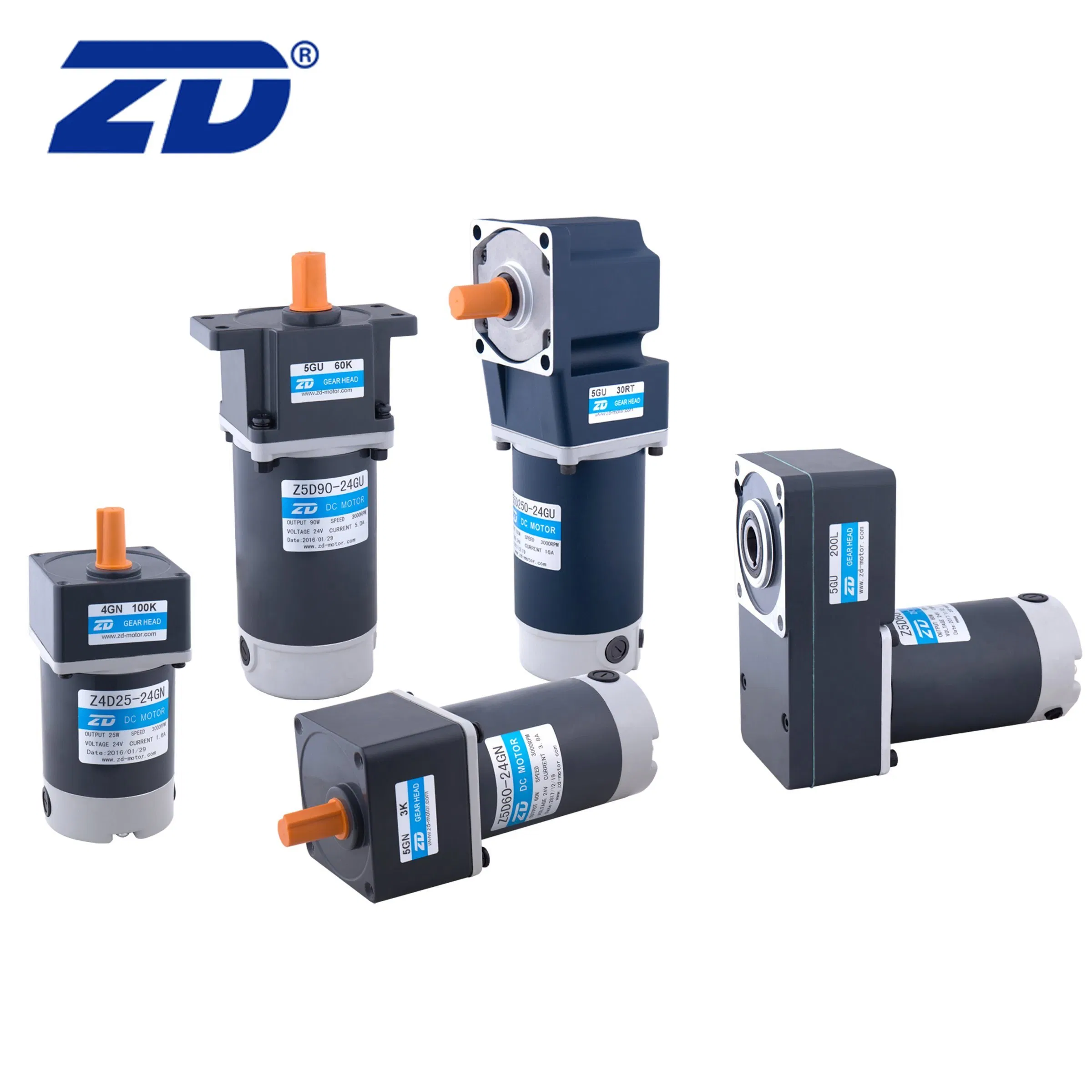 ZD High Performance High Quality Electric AC/DC Brush Or Brushless Gear Motor Planetary Gearbox Manufacture For Automation Solutions