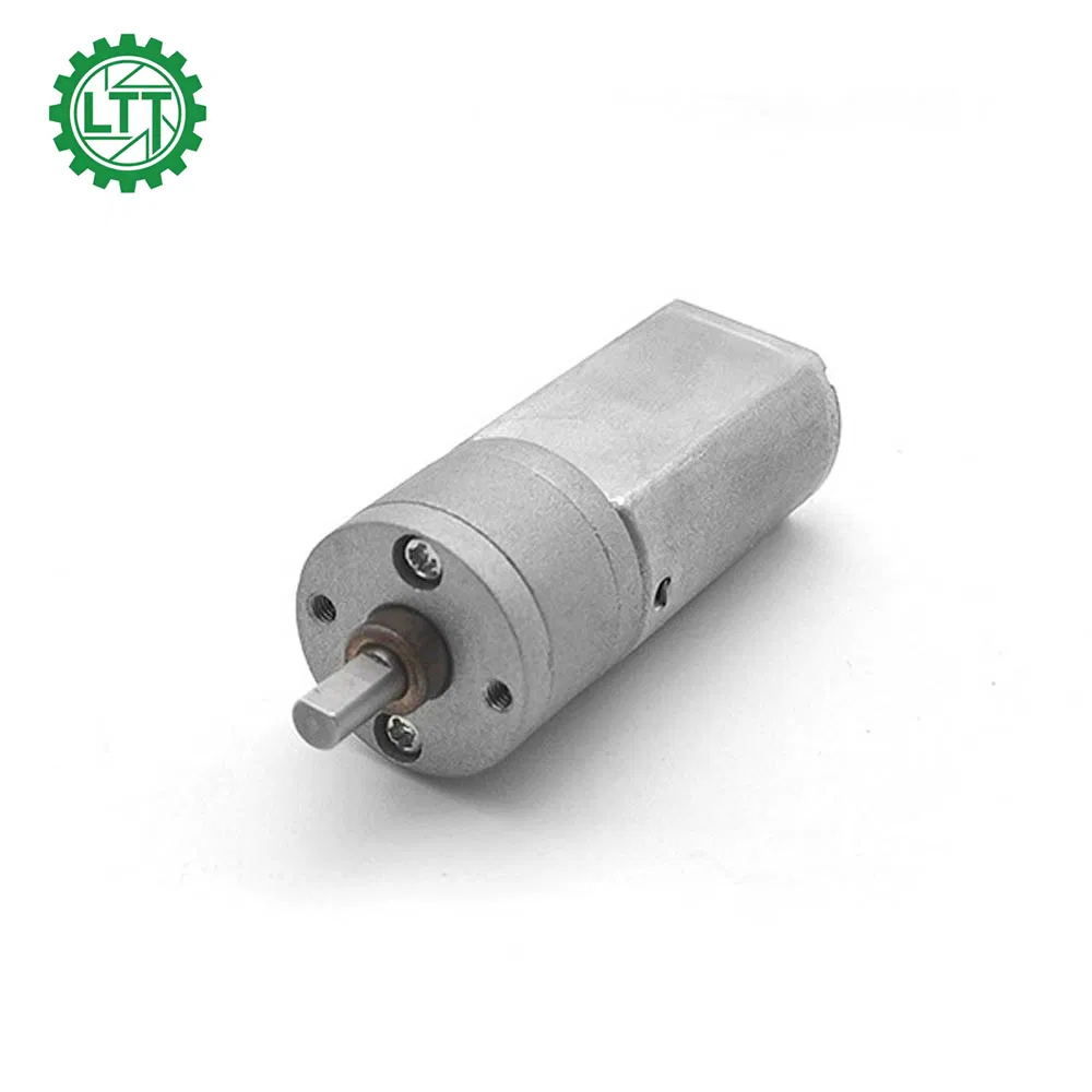 20mm Diameter 130 DC Motor High Torque 6V 12V 24V DC Gear Motor with Spur Metal Gearbox