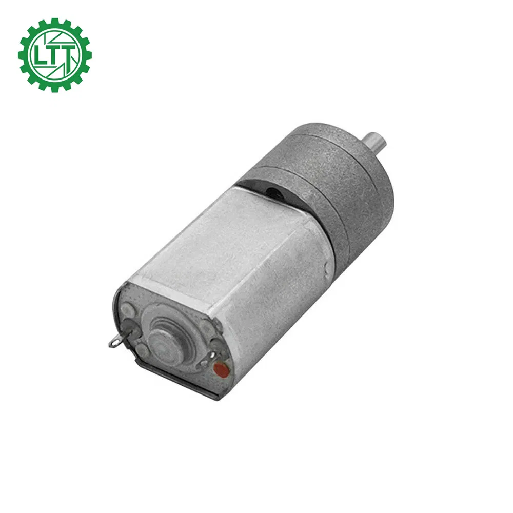 20mm Diameter 130 DC Motor High Torque 6V 12V 24V DC Gear Motor with Spur Metal Gearbox