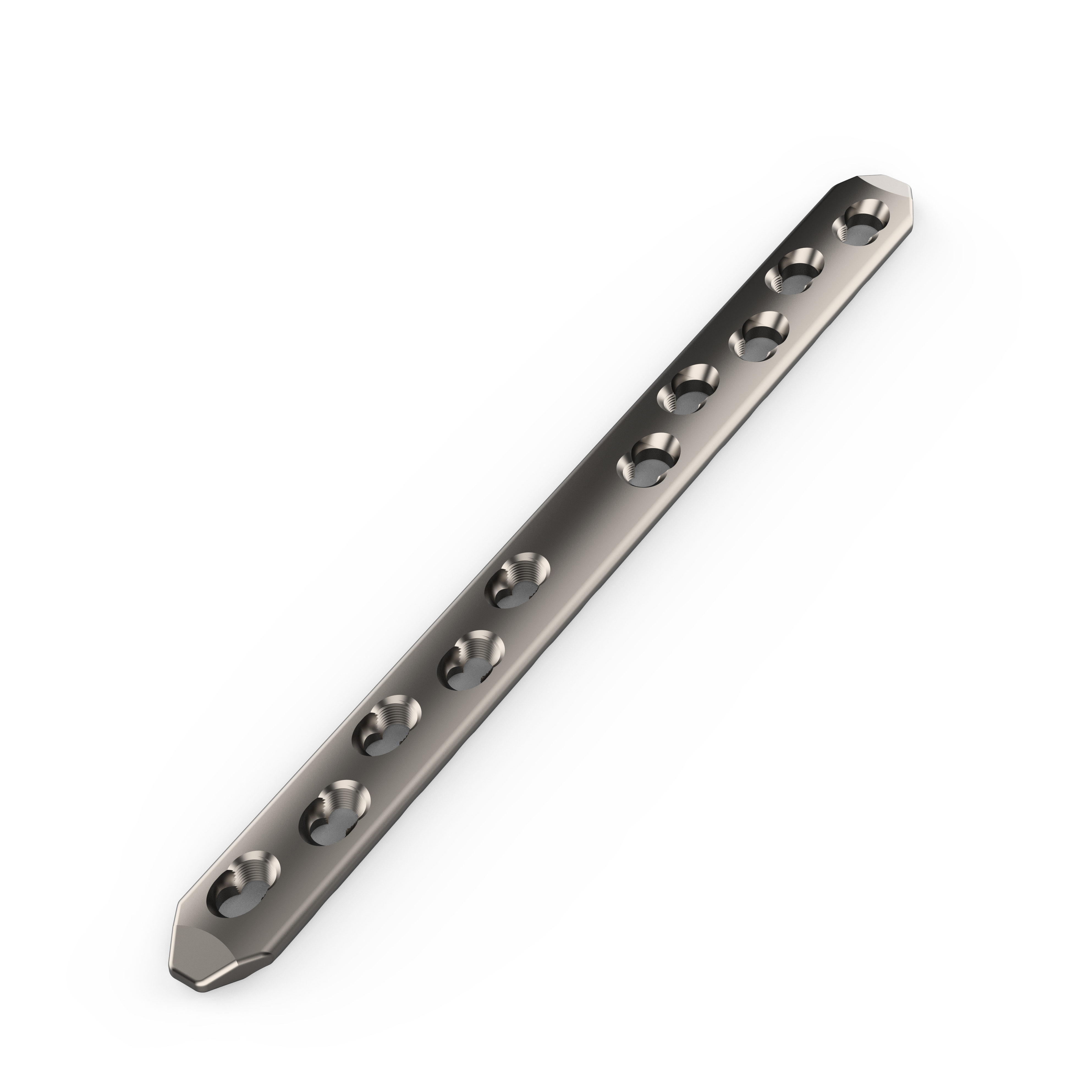 CANWELL 5.0mm Tibial Plate and Screws Titanium Compression Locking Plate Bone Orthopedic Implants Trauma Fracture Surgery