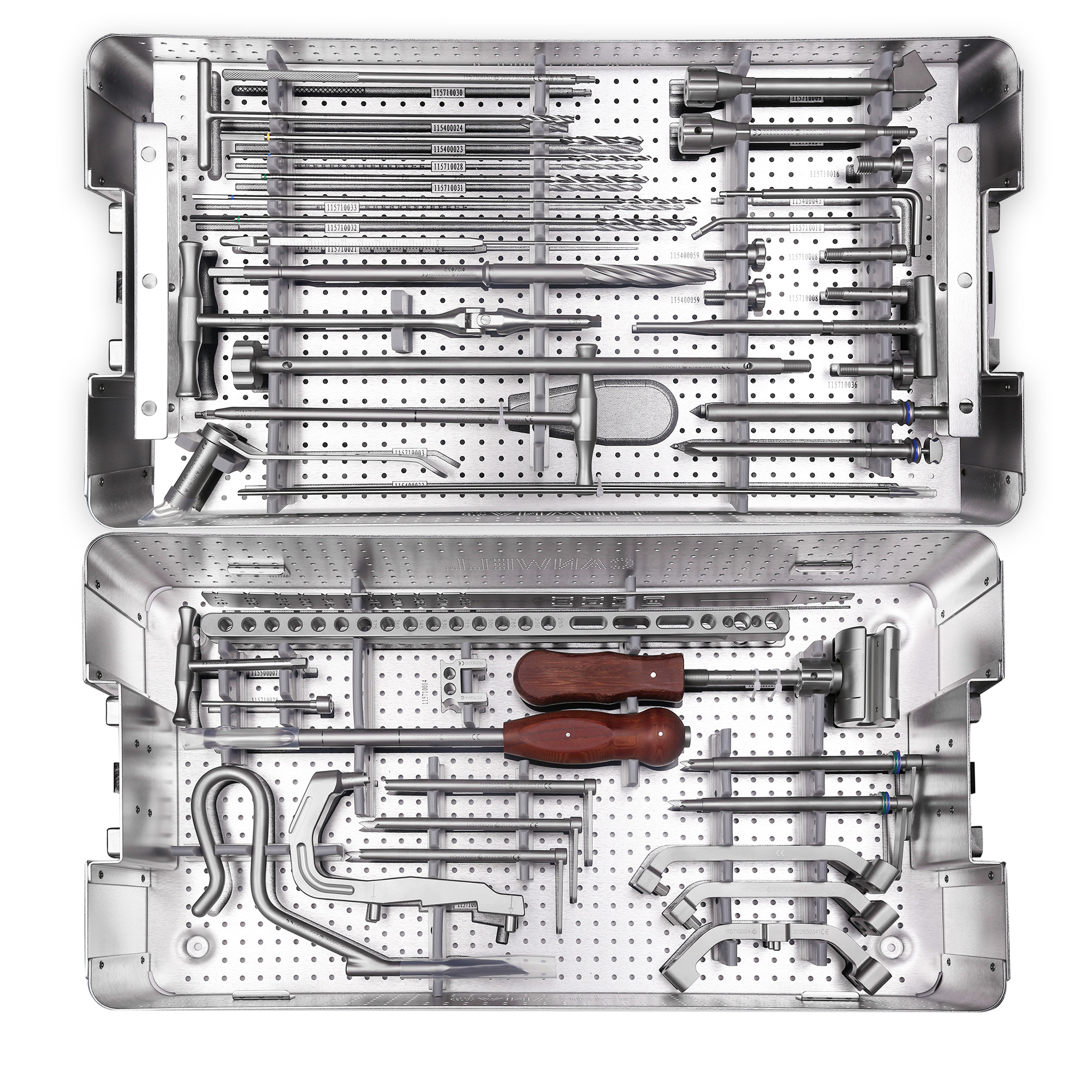 CANWELL Suprapatellar Approach Expert Tibial Intramedullary Nail Instrument Set Orthopedic Surgical Instruments