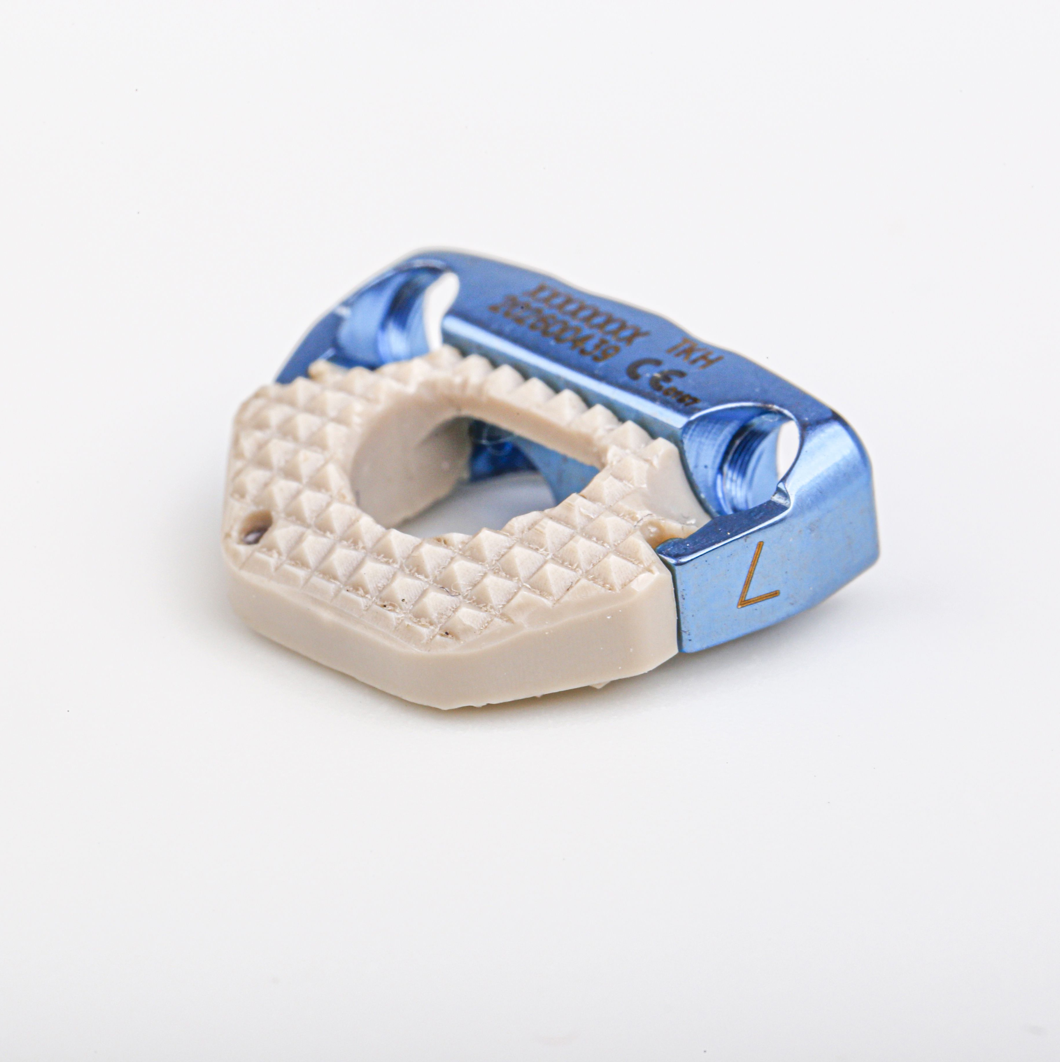 CANWELL Orthopedic Implants Spinal PEEK Anterior Cervical Interbody Fusion Cage with Plate 4 Screw for Clinical Surgery CE