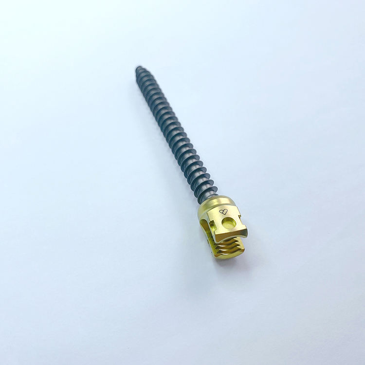 Hospital Use Non-Sterilized Sacral Reduction Screw with Self-Breaking Plug Sacroiliac Reduction Bone Screw
