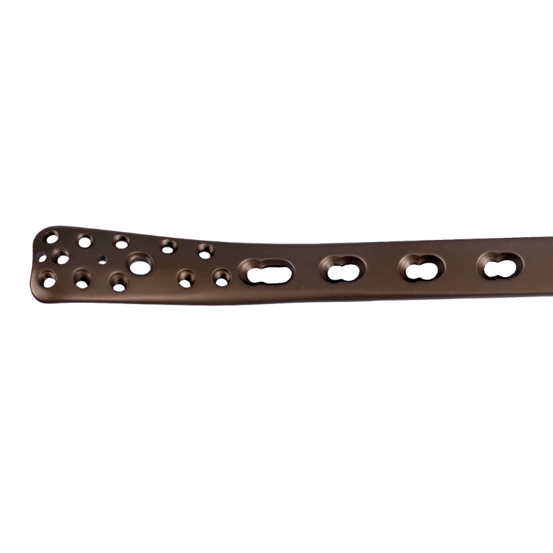 CANWELL OEM Distal Tibial Locking Plate Titanium Metaphyseal Compression Fixation System Orthopedic Trauma Class III CE ISO