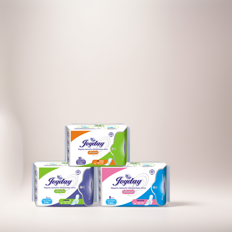 Compresas de maternidad Joyday con respaldo transpirable y hoja superior perforada