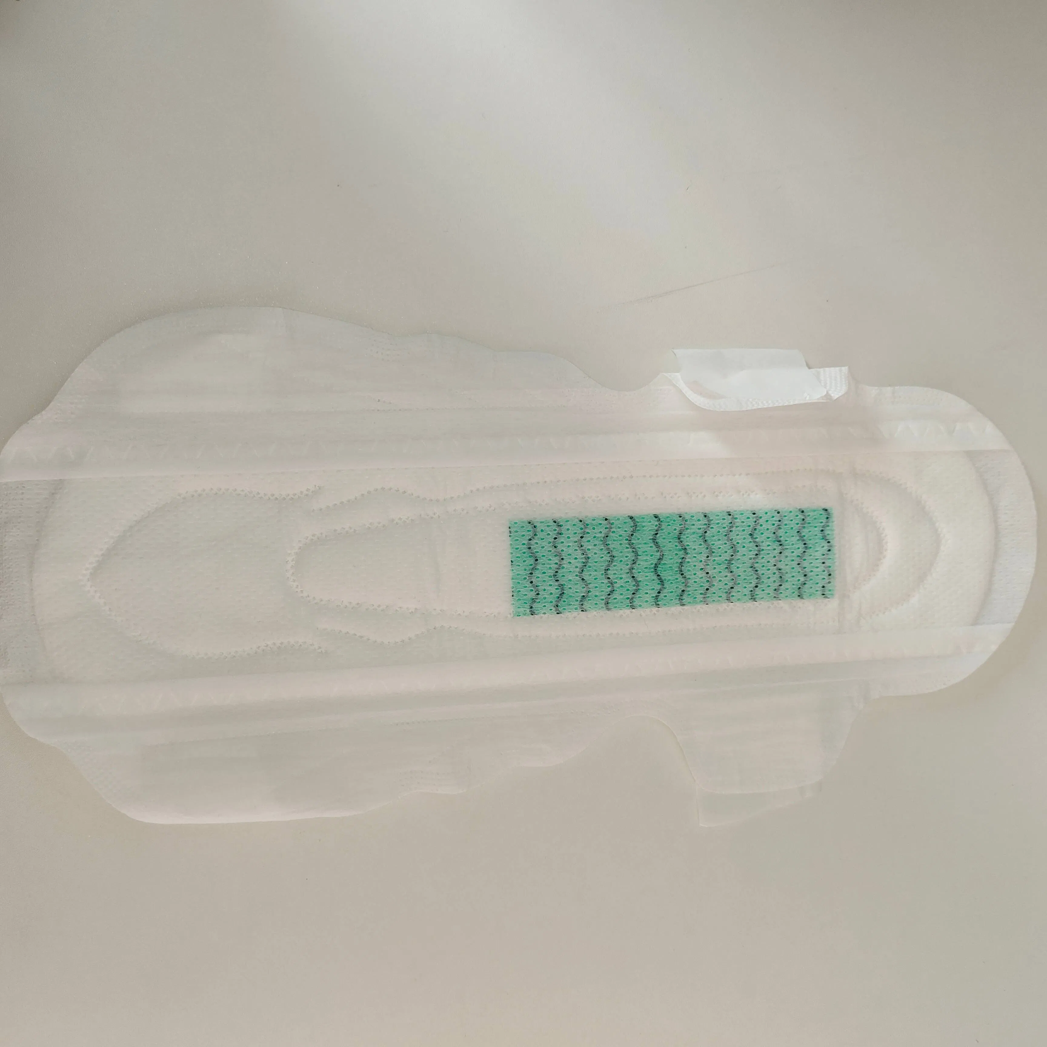 Precio Mayorista 100% Algodón Orgánico 320pads Compresas Menstruales Biodegradables de Noche OEM para Mujeres