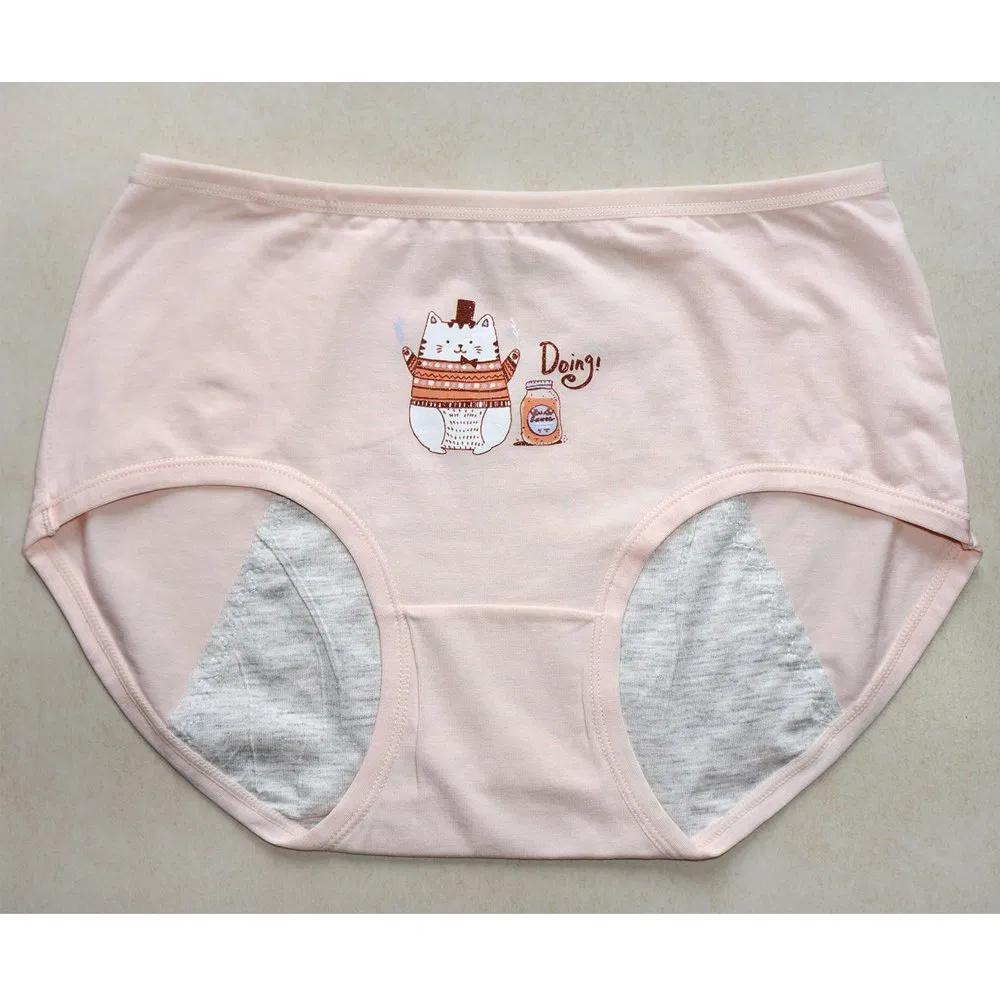 Ropa interior menstrual cómoda para mujeres