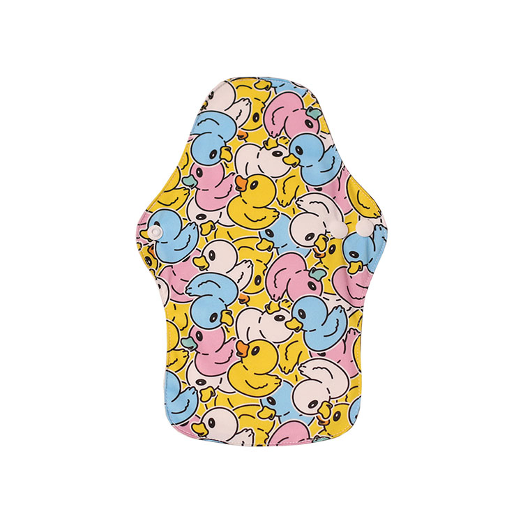 Compresas menstruales de tela reutilizables de superficie suave 240mm para el día