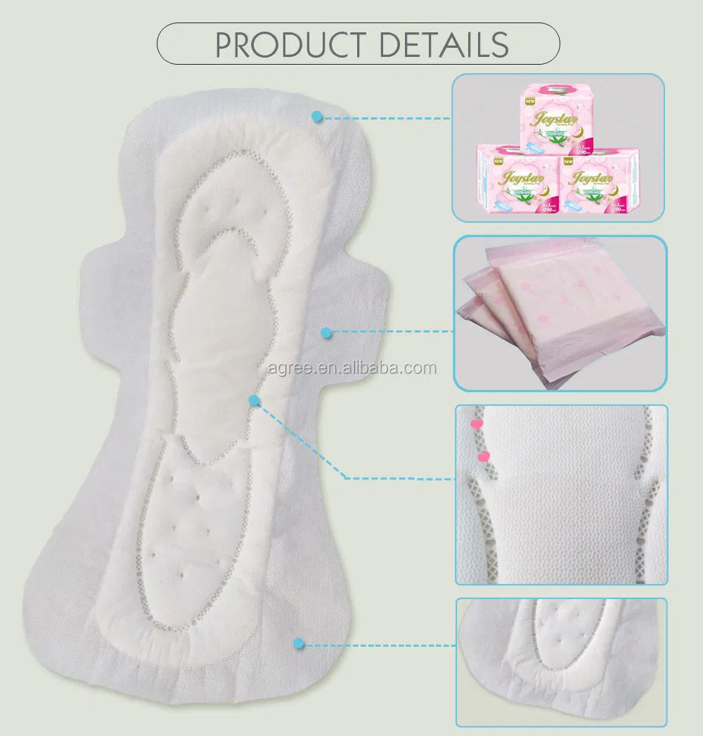 Toalla Menstrual Compostable Grande Noche Reutilizable Compresa Sanitarias