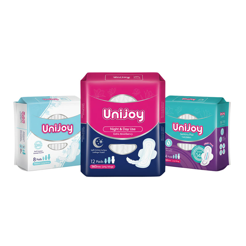 Fábrica OEM Mayorista Desechables de Algodón Orgánico Ultra Delgado Aniónico Compresas Menstruales Femeninas