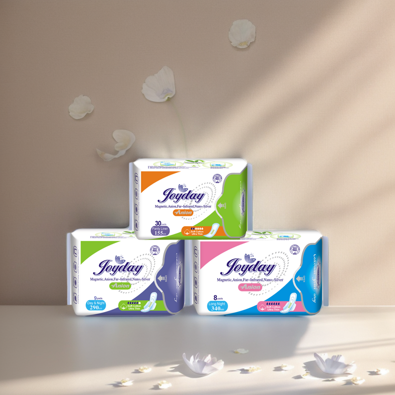 Compresas de maternidad Joyday con respaldo transpirable y hoja superior perforada