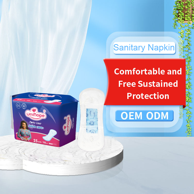 Venta Caliente Toallas Sanitarias Desechables Aniónicas Flushables de Algodón para Mujeres Toallas Sanitarias para la Menstruación Fábrica de Quanzhou Fujian, China