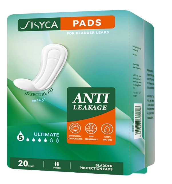 Compresas de maternidad naturales de super alta absorción para incontinencia femenina