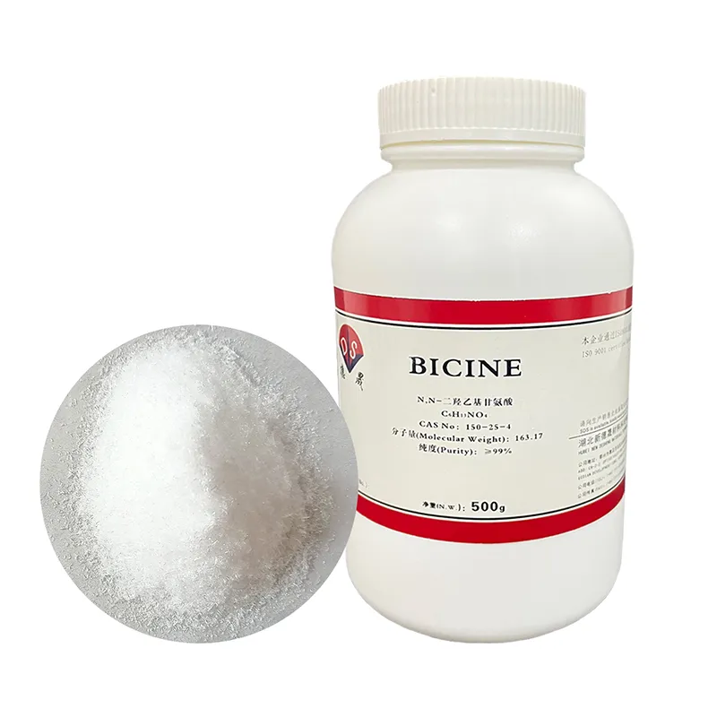 Mejor Precio Bicine Buffer N, N-Di (2-HYDROXYETHYL) Glicina 150-25-4 con Bajo Precio