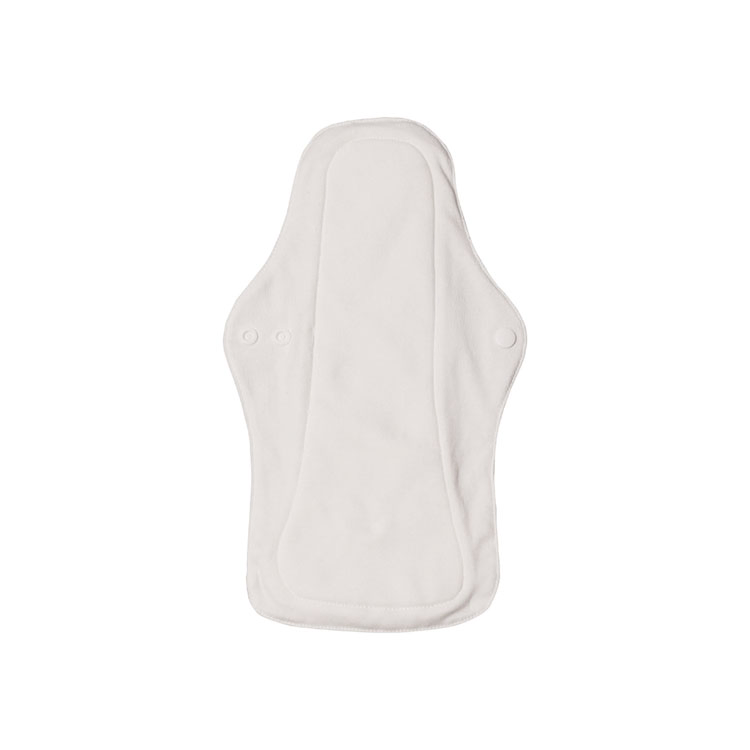 Compresas menstruales de tela reutilizables de superficie suave 240mm para el día