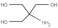 Estructura molecular Tris