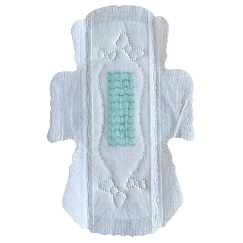 Fabricante personalizado de marca privada de compresas sanitarias para mujeres con alas, de algodón, ultra delgadas, de alta absorción, para uso nocturno