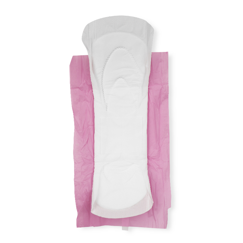 Muestra gratuita de compresas sanitarias para mujeres de algodón orgánico con aniones