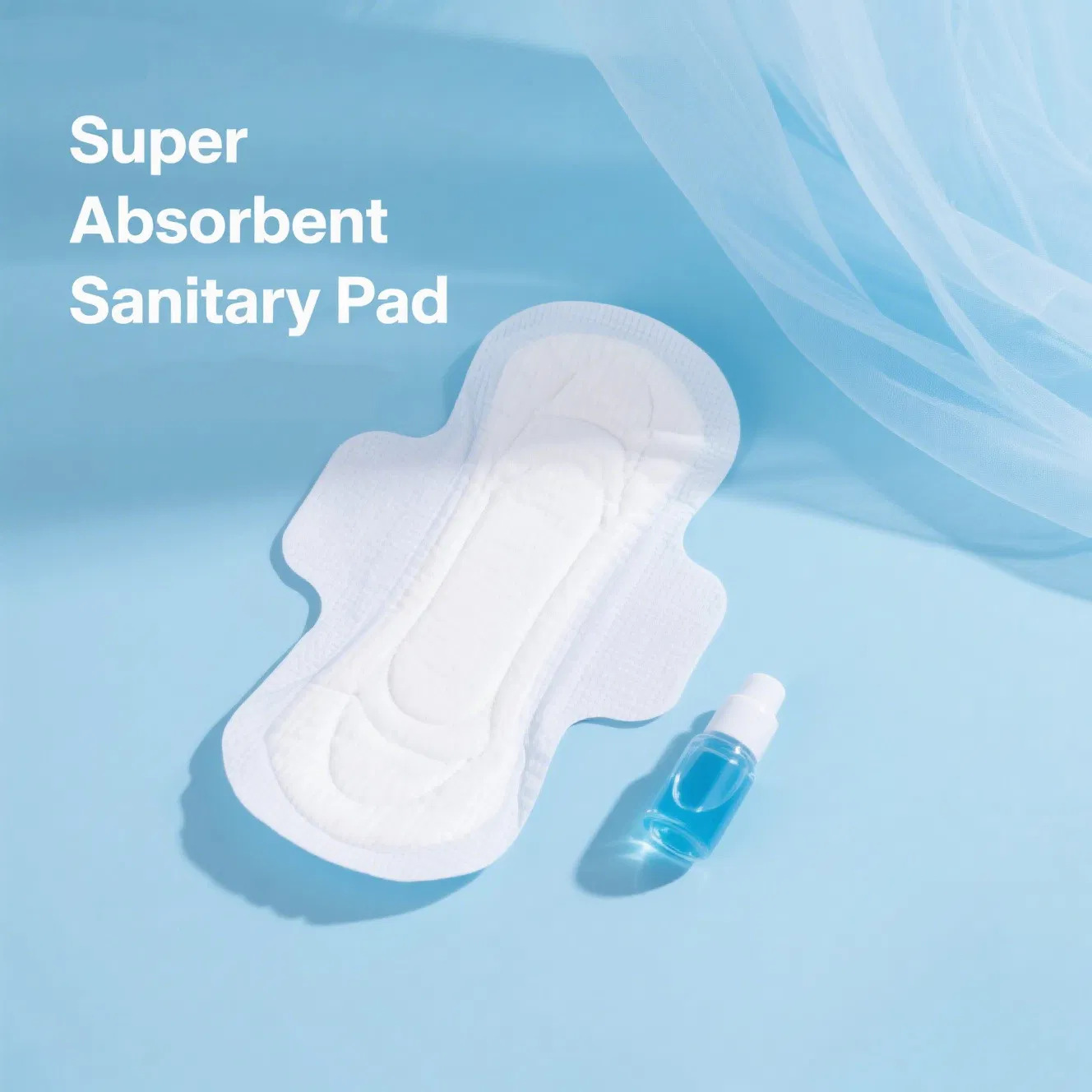Venta Caliente Toallas Sanitarias Desechables Aniónicas Flushables de Algodón para Mujeres Toallas Sanitarias para la Menstruación Fábrica de Quanzhou Fujian, China