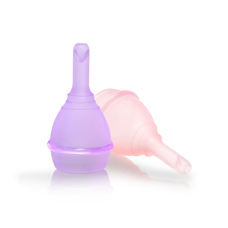 Copa menstrual de silicona médica reutilizable para mujeres