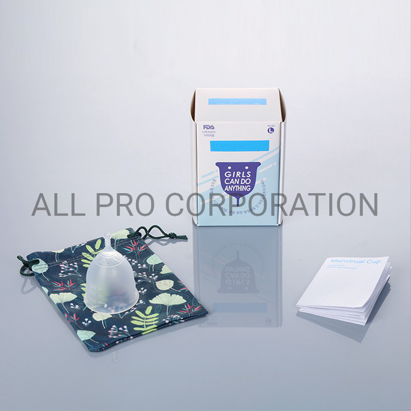 Copa Menstrual de Silicona Médica Reutilizable OEM de Venta Caliente para el Ciclo Menstrual
