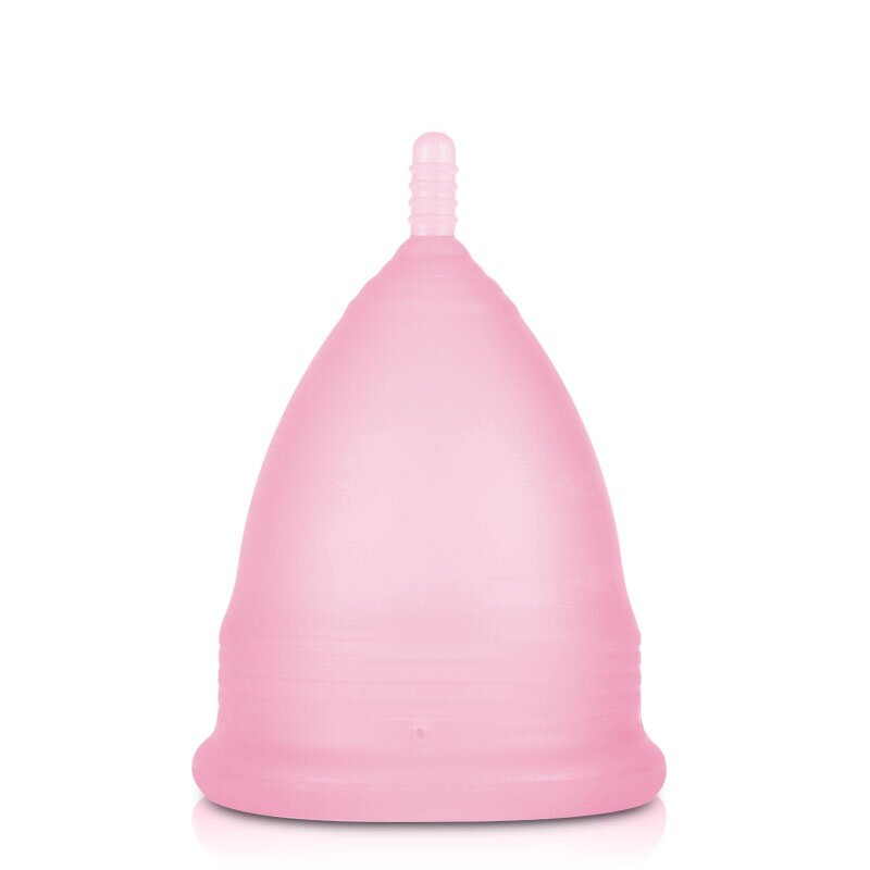 Copa menstrual de silicona médica orgánica para flujo abundante, a prueba de fugas, cómoda y sanitaria