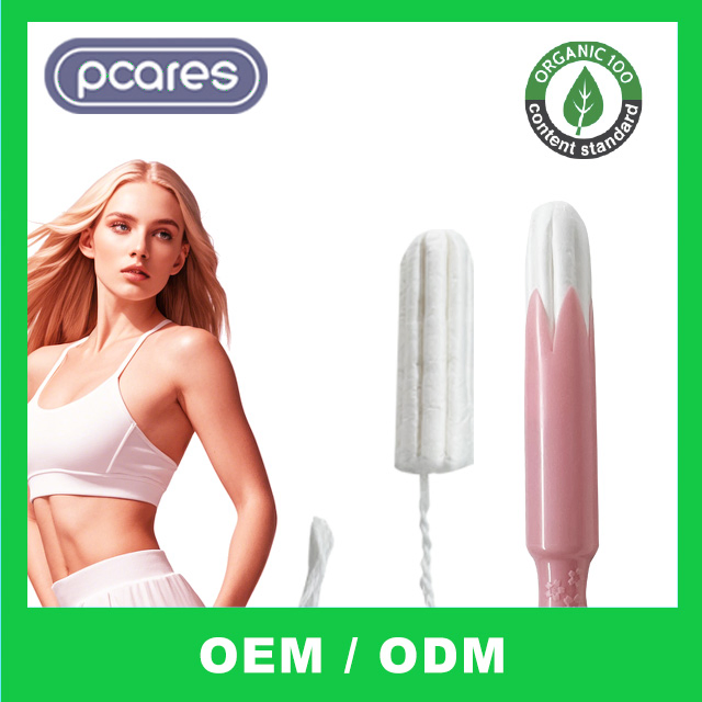 Tampones biodegradables ecológicos ODM con aplicador para uso diario