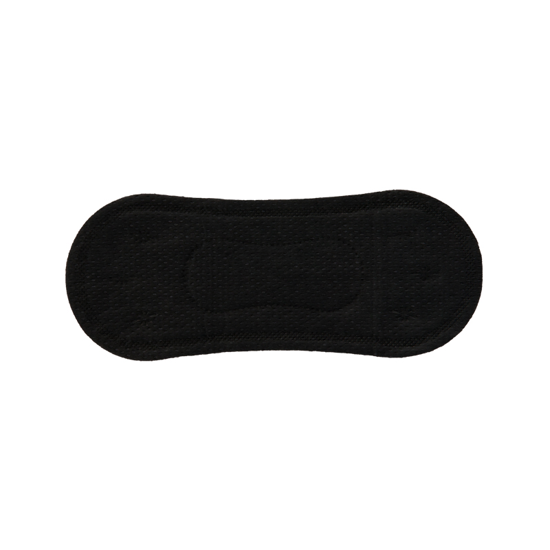 Todo el forro de panty negro con chip de carbón de bambú para uso todo el día