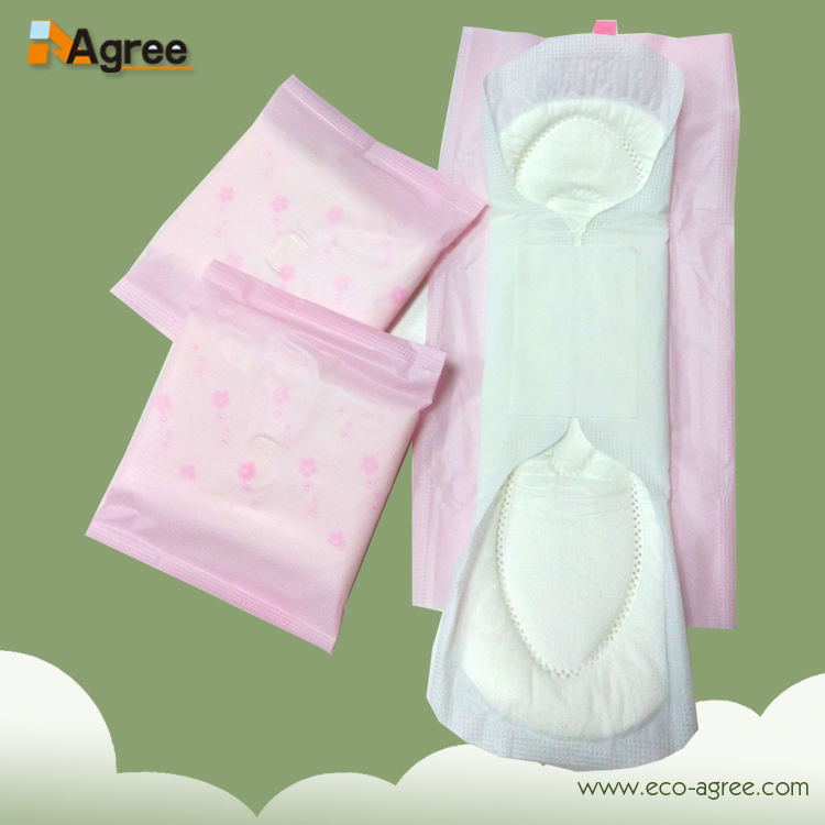 Toallas sanitarias reutilizables de iones negativos para la menstruación, compresas sanitarias, populares