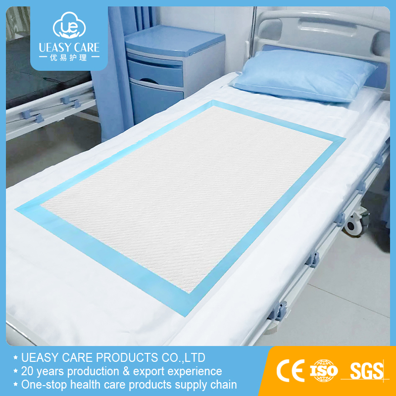 Sábanas desechables para hospitales, almohadillas médicas para incontinencia en adultos, almohadillas de enfermería, almohadilla azul, cuidado de maternidad, sábanas para adultos, productos de cuidado para personas mayores