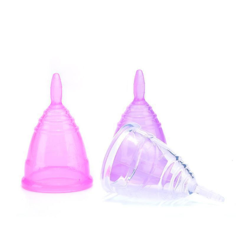2020 Copa Menstrual Reutilizable de Silicona Médica Grado FDA Personalizada Sin Derrames al Por Mayor