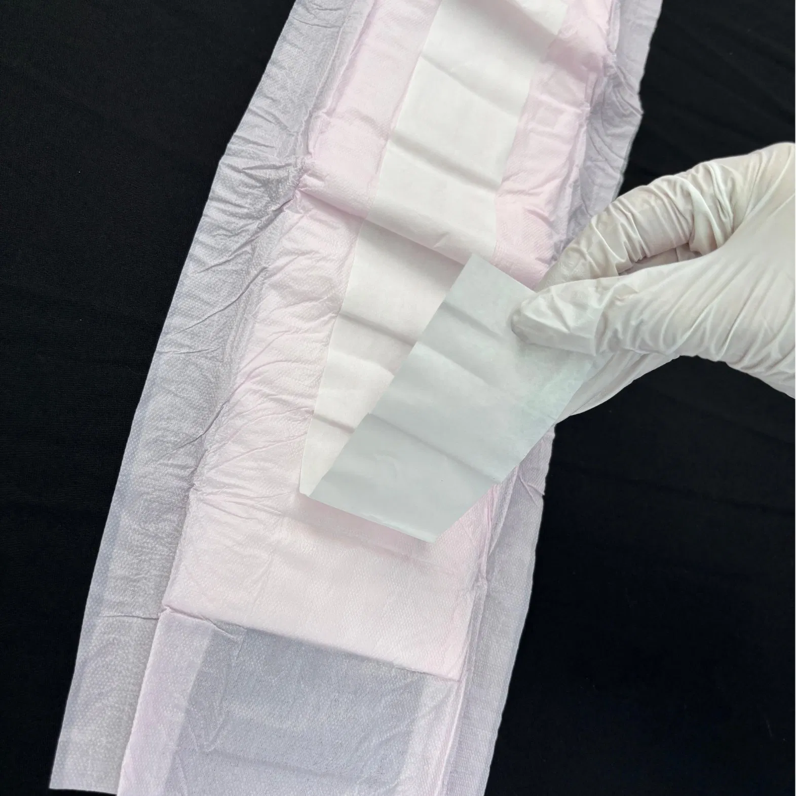 Almohadillas sanitarias desechables de alta absorción para el cuidado posparto de mujeres embarazadas