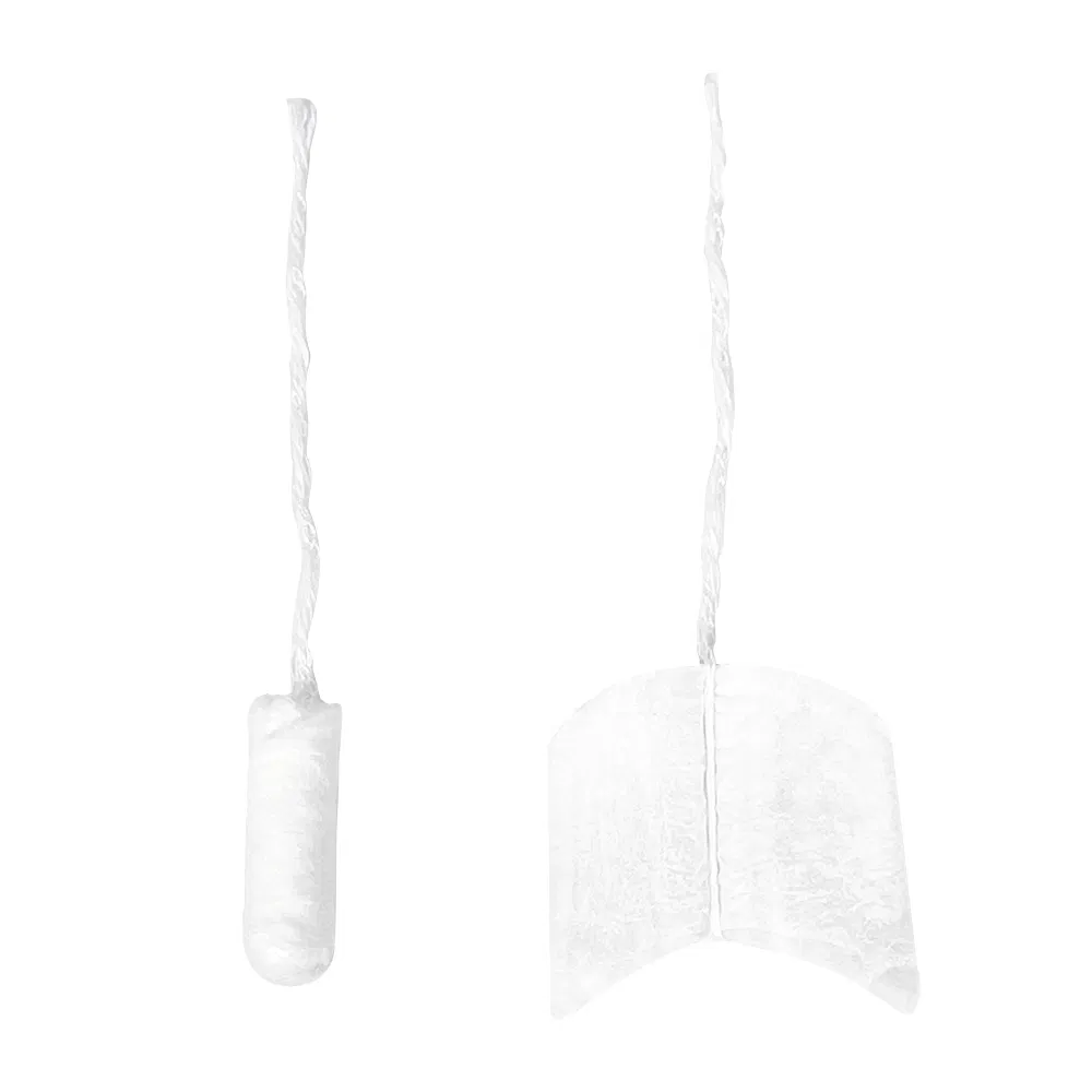 Tampones de algodón orgánico sin sabor con aplicador regular, super y superplus, fabricante