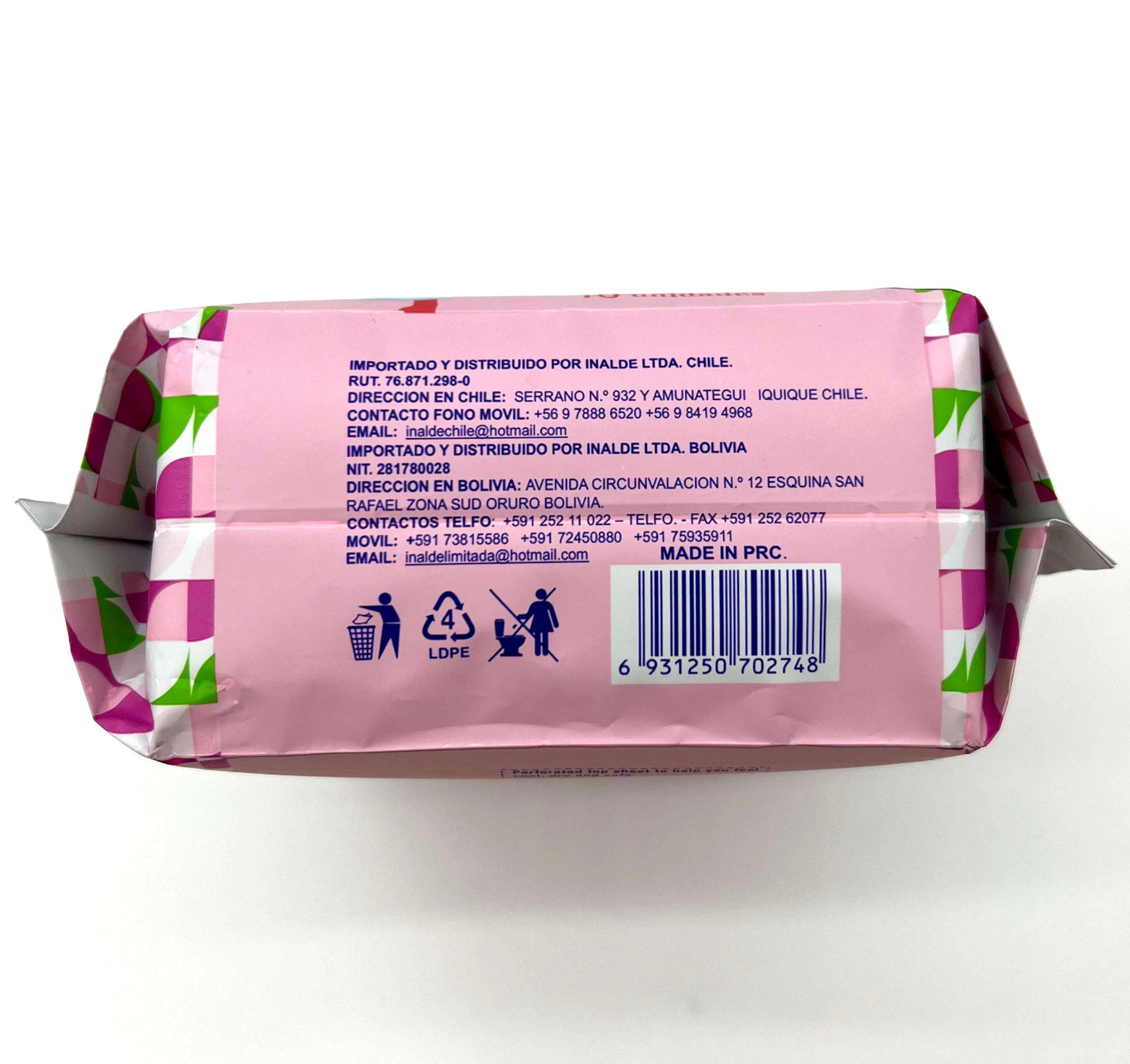 Protectores diarios de algodón vegetal premium para mujeres