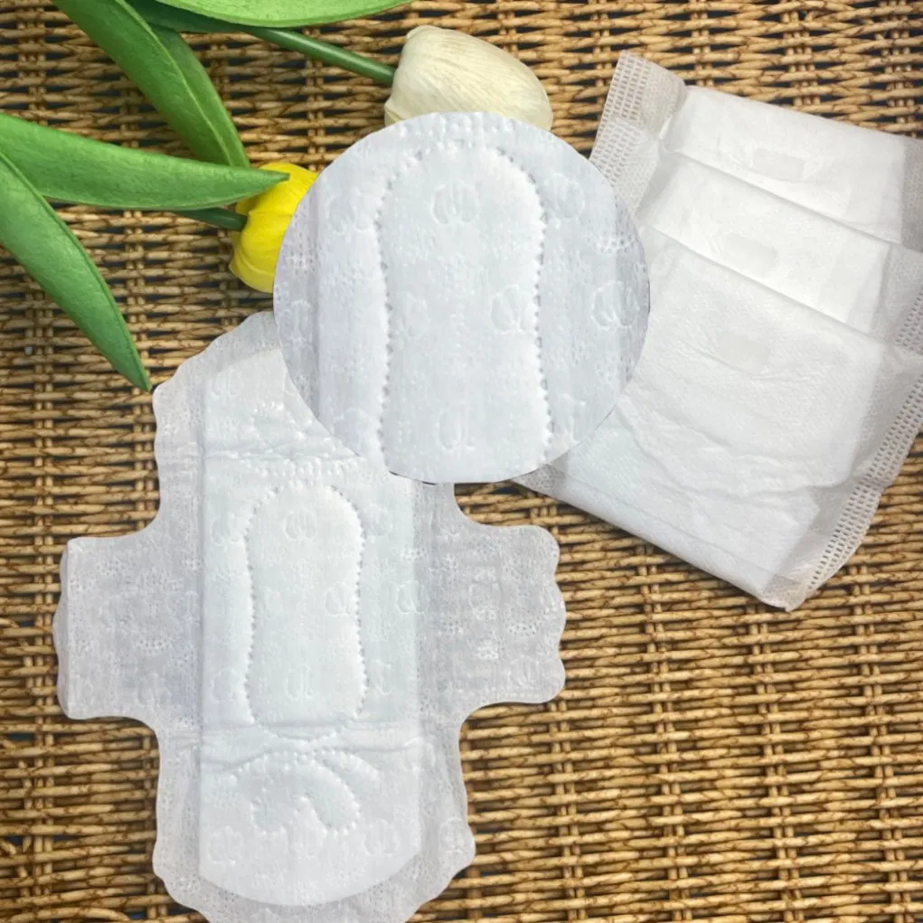 Mini Compresas Sanitarias Biodegradables de Uso Diurno 155mm Protectores Diarios para Mujeres